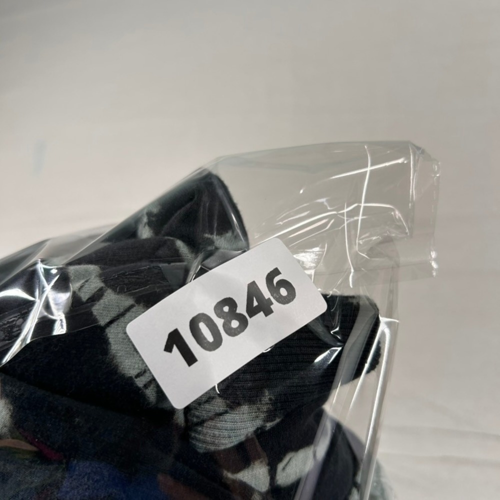 Michael Stars Hoodie Womens XL Full Zip Naomi Double Dye Midnight Blue Black - Picture 10 of 10
